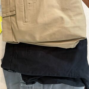 Dockers Men's Chinos in Beige, Black, and Light Gray